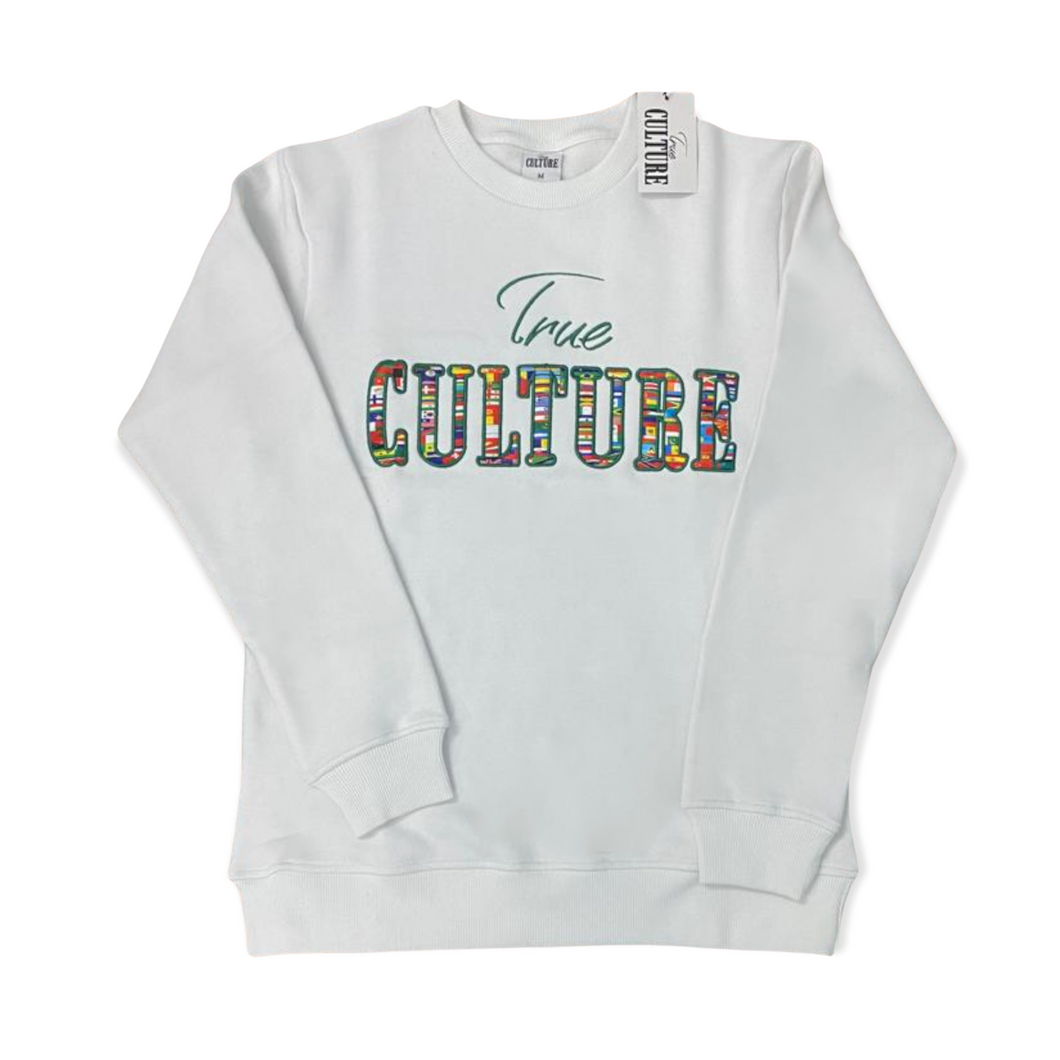 Super Sale White Sweatshirt